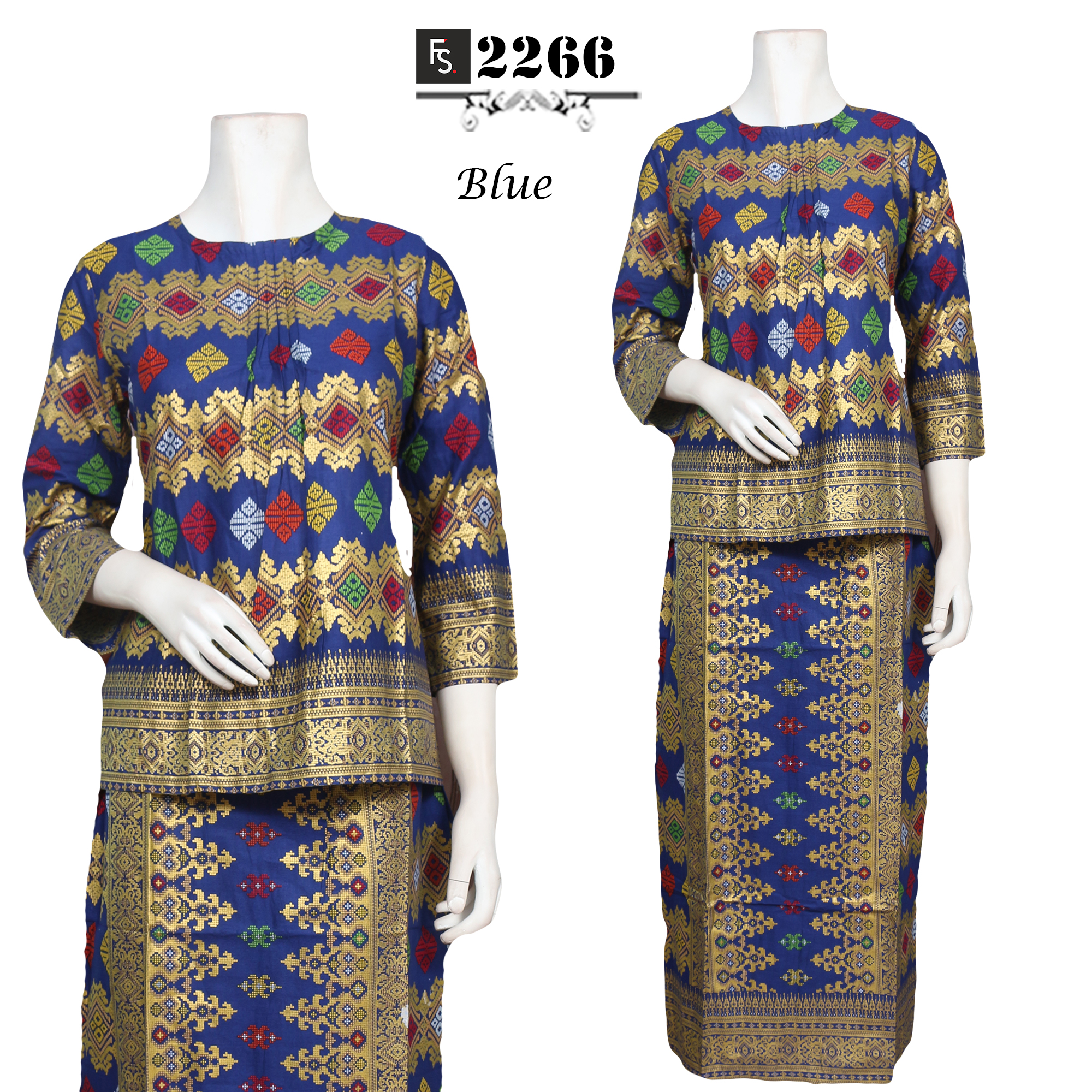  Setelan  Baju Pesta  Batik  FS2266 Fika Shop