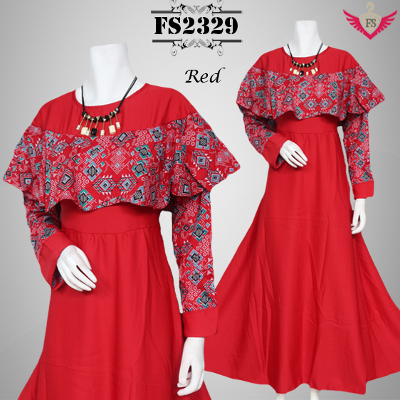 Baju Gamis Pesta Renita FS2329 - Fika Shop