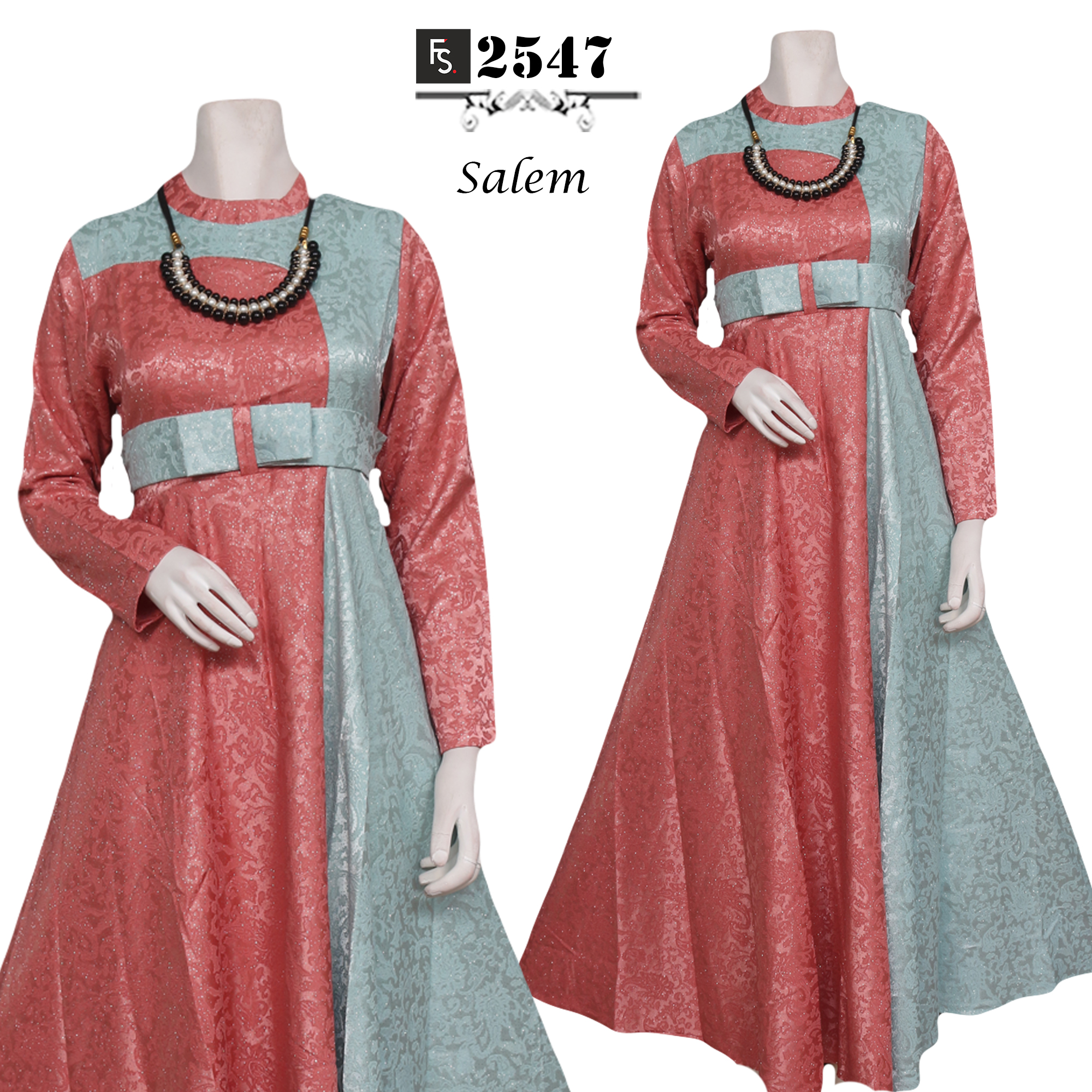 Baju Gamis Pesta Ariyanti FS2547 - Fika Shop