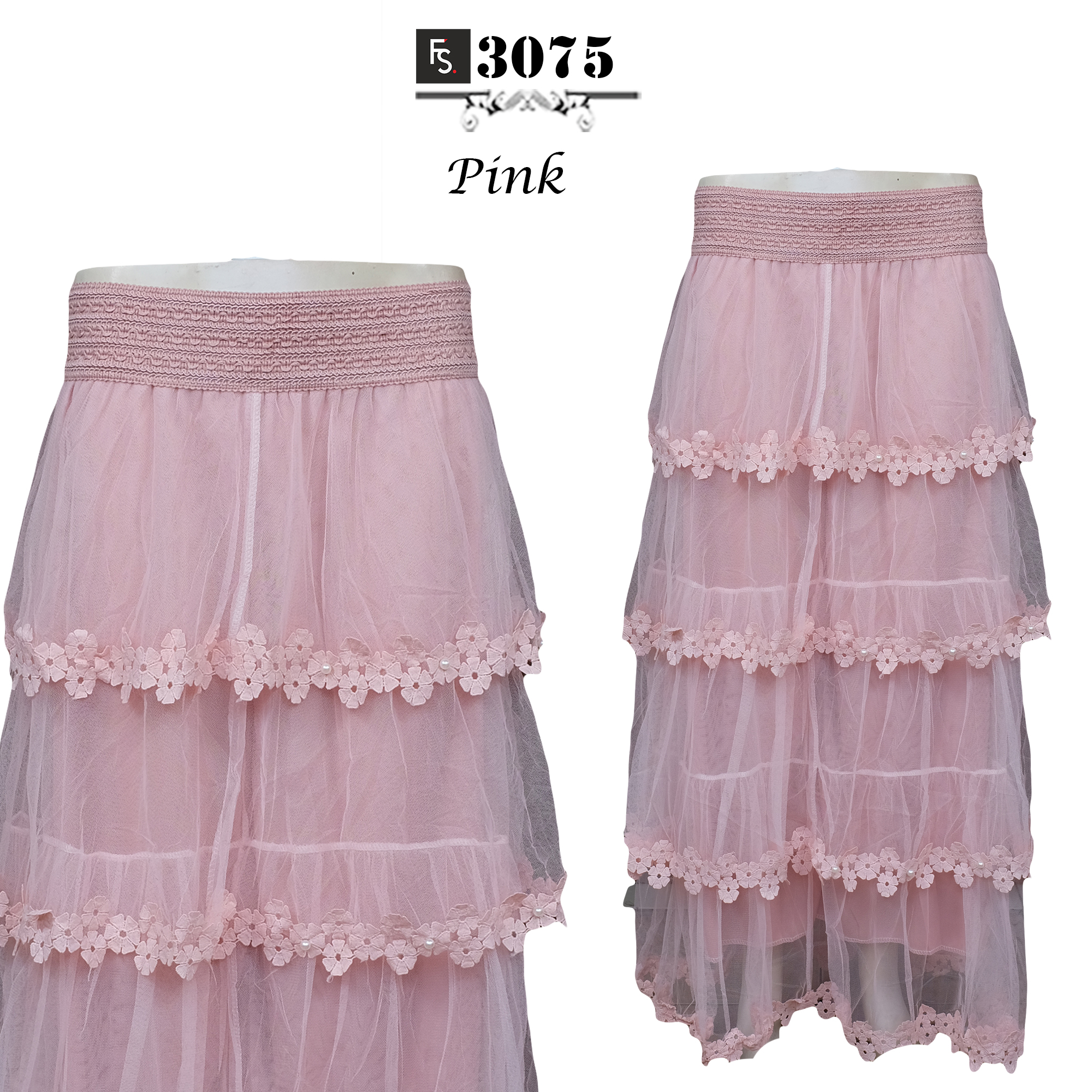  Rok  Tutu  Mutiara FS3075 Fika Shop