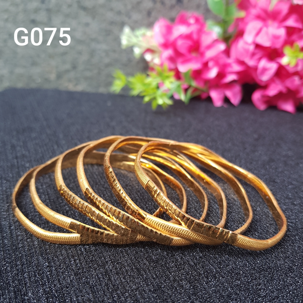  Gelang  Keroncong India  Isi 6pcs G075 Fika Shop