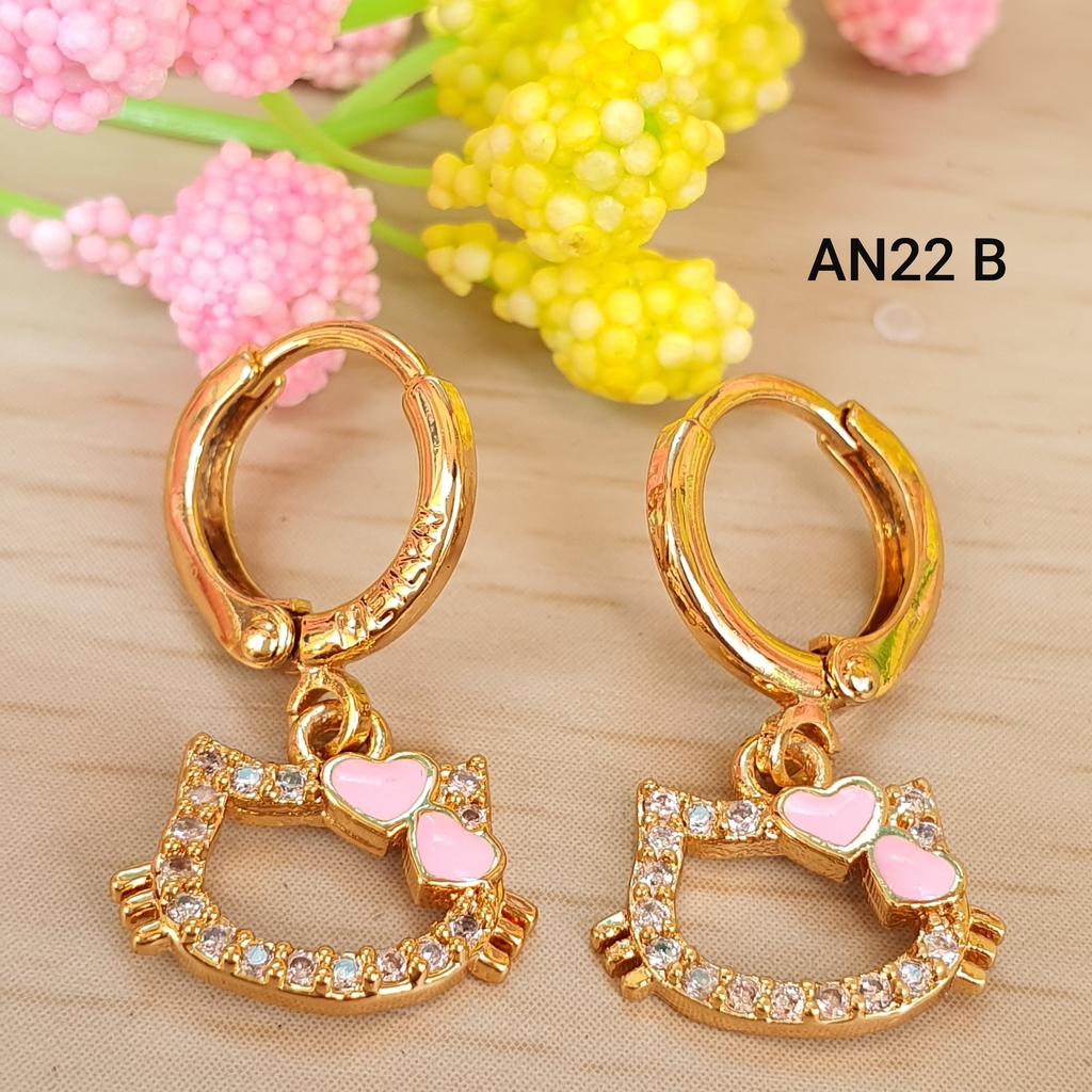 Anting Anak Gold Mata AN22 Fika Shop