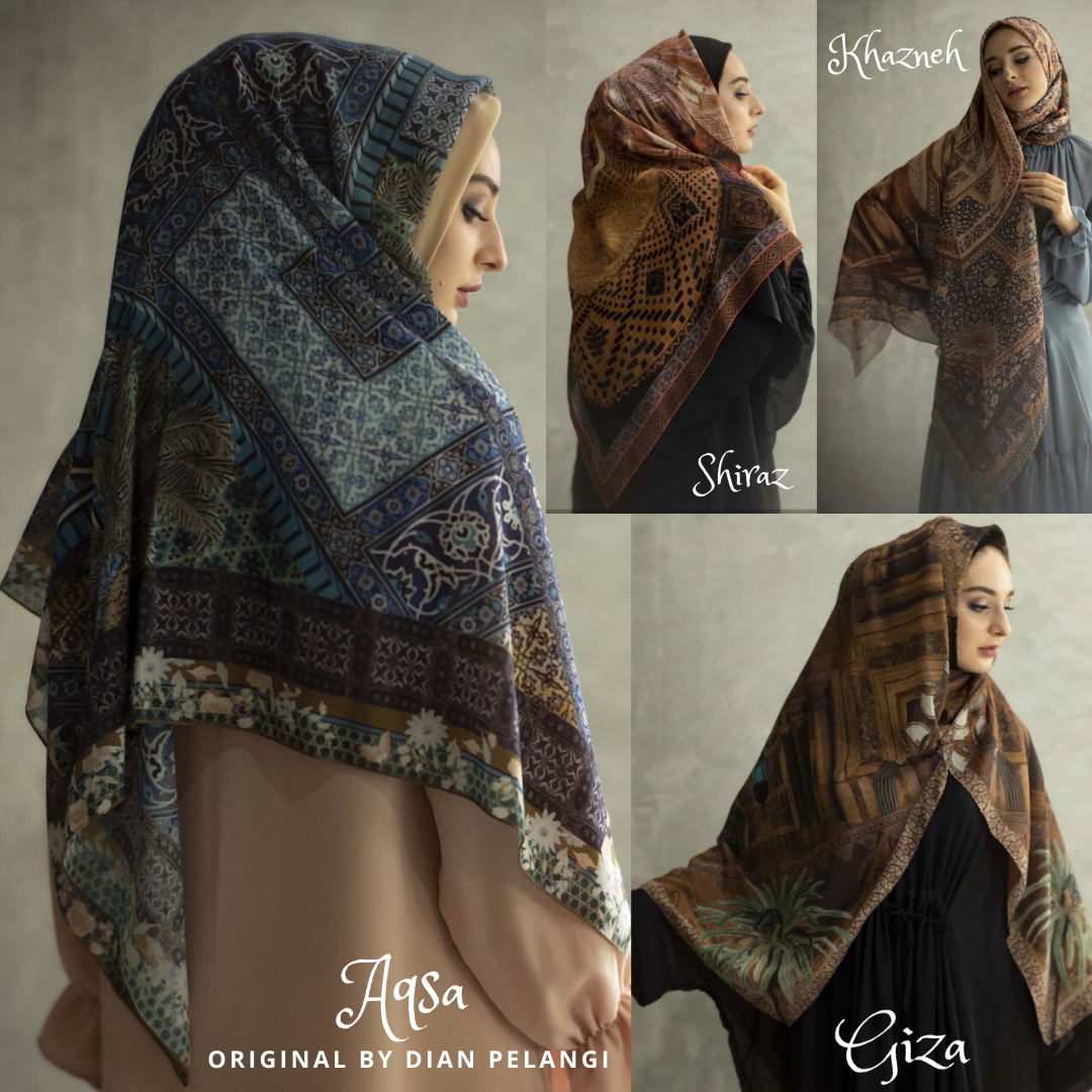 Jilbab Dian  Pelangi  Seikha Series J087 Fika Shop